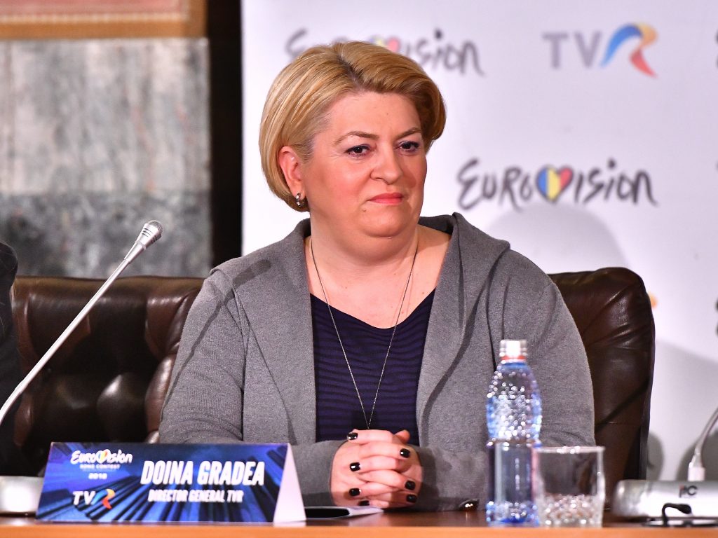 Doina Gradea, general manager of Romania's TVR